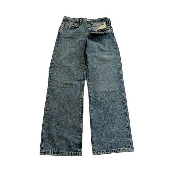 NWT Stussy Classic Jeans in Washed Blue Denim